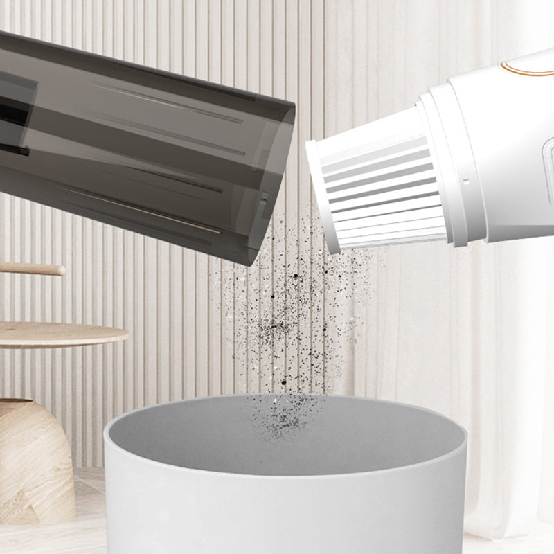 Cordless Handheld Vacuum Cleaner for Home and Car, White/Black
