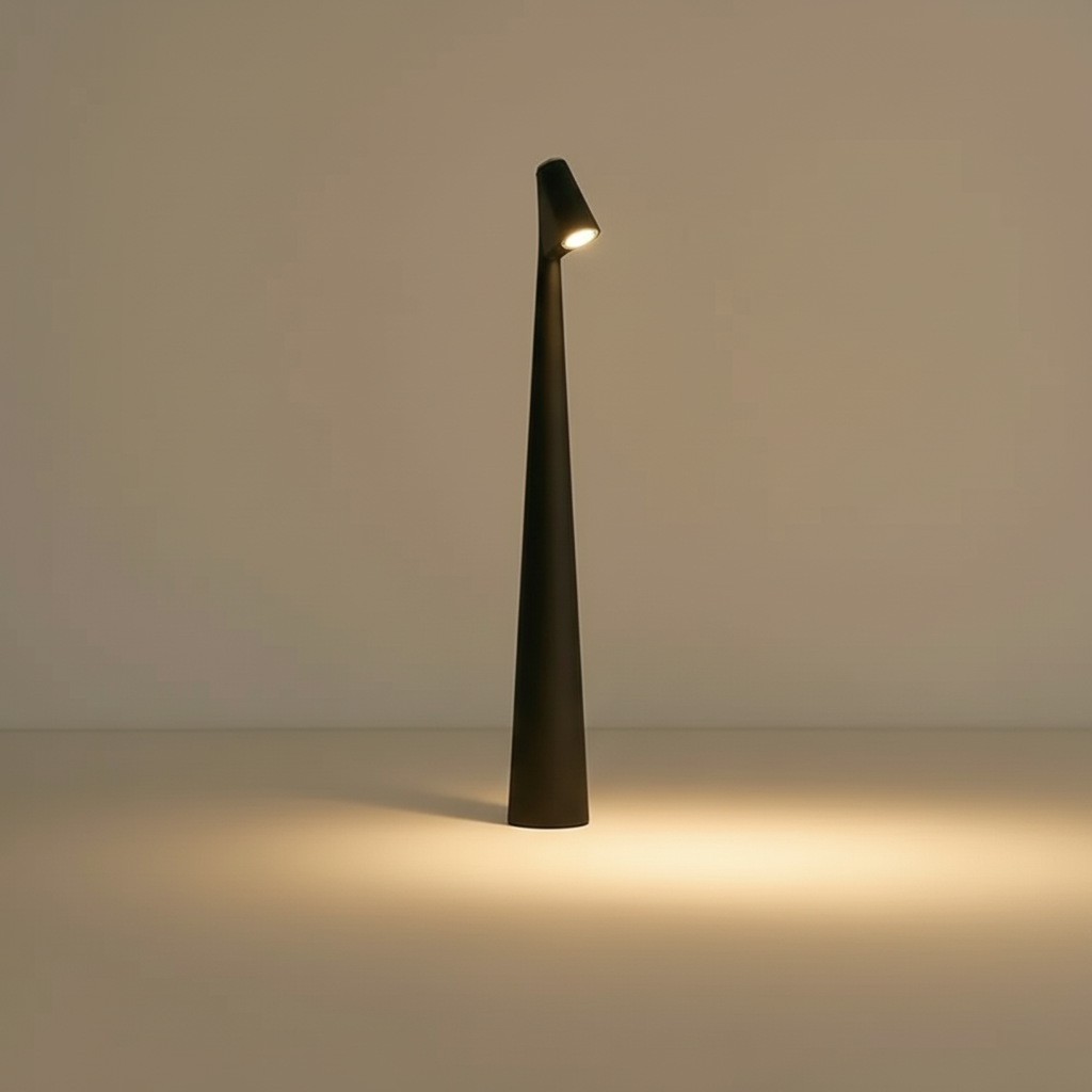 Cordless LED Table Lamp - Minimalist Nordic Design - Aluminum - Image 5