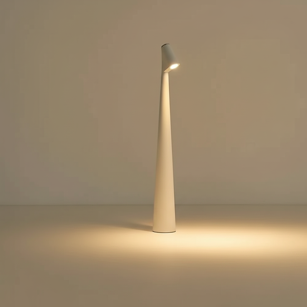 Cordless LED Table Lamp - Minimalist Nordic Design - Aluminum - Image 6