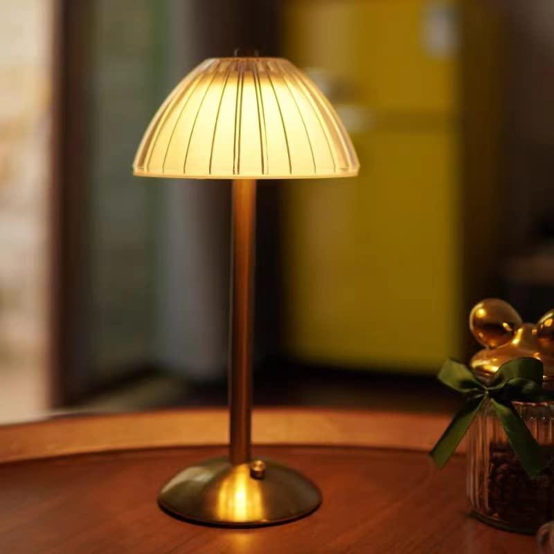 Cordless Table Lamp - Crystal Glass - Touch Control - Hotel Chique Style - Image 4