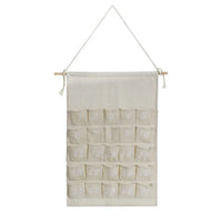 Cotton Advent Calendar with 24 Pockets – Sustainable and Reusable Christmas Decoration