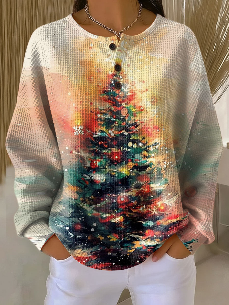 Cozy Christmas Tree Sweater