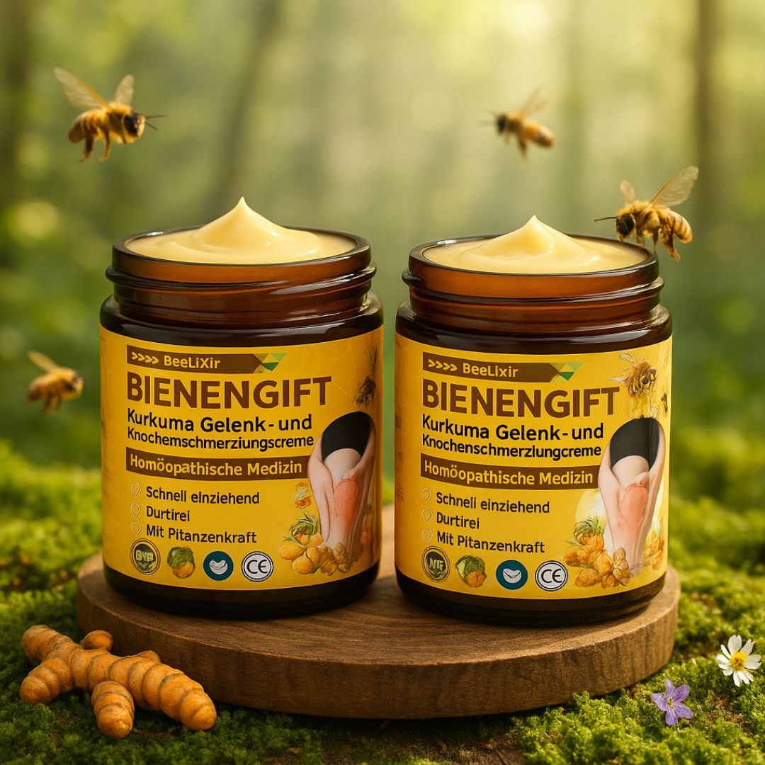 Cream Ointment | Bee Venom Cream Care | Hyaluronic Acid Collagen Formula | BeeLixir