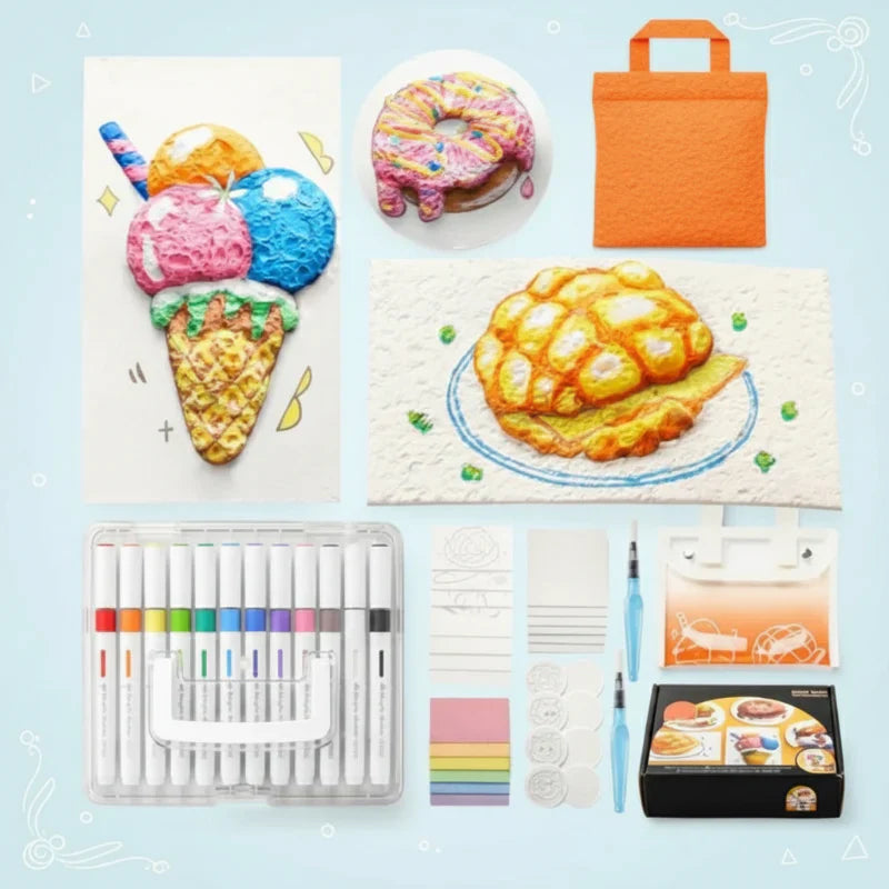 Creative Texture Art Pen Set for Realistic Models