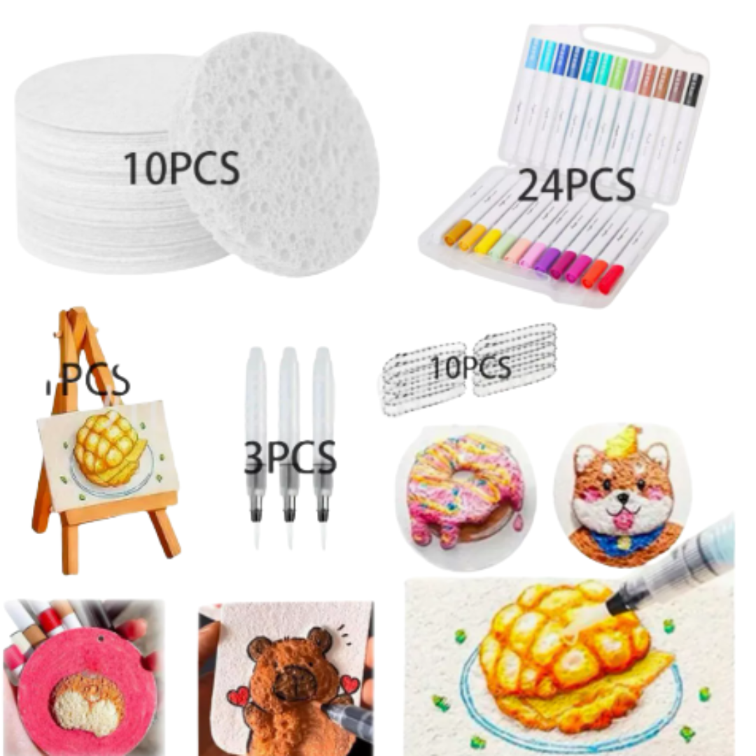 Creative Texture Art Pen Set for Realistic Models