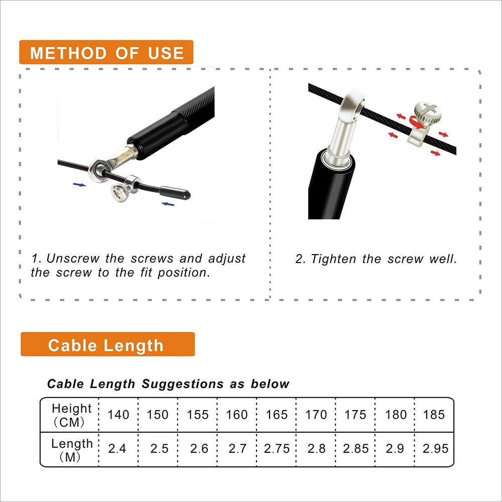 Crossfit 360° Speed Jump Rope
