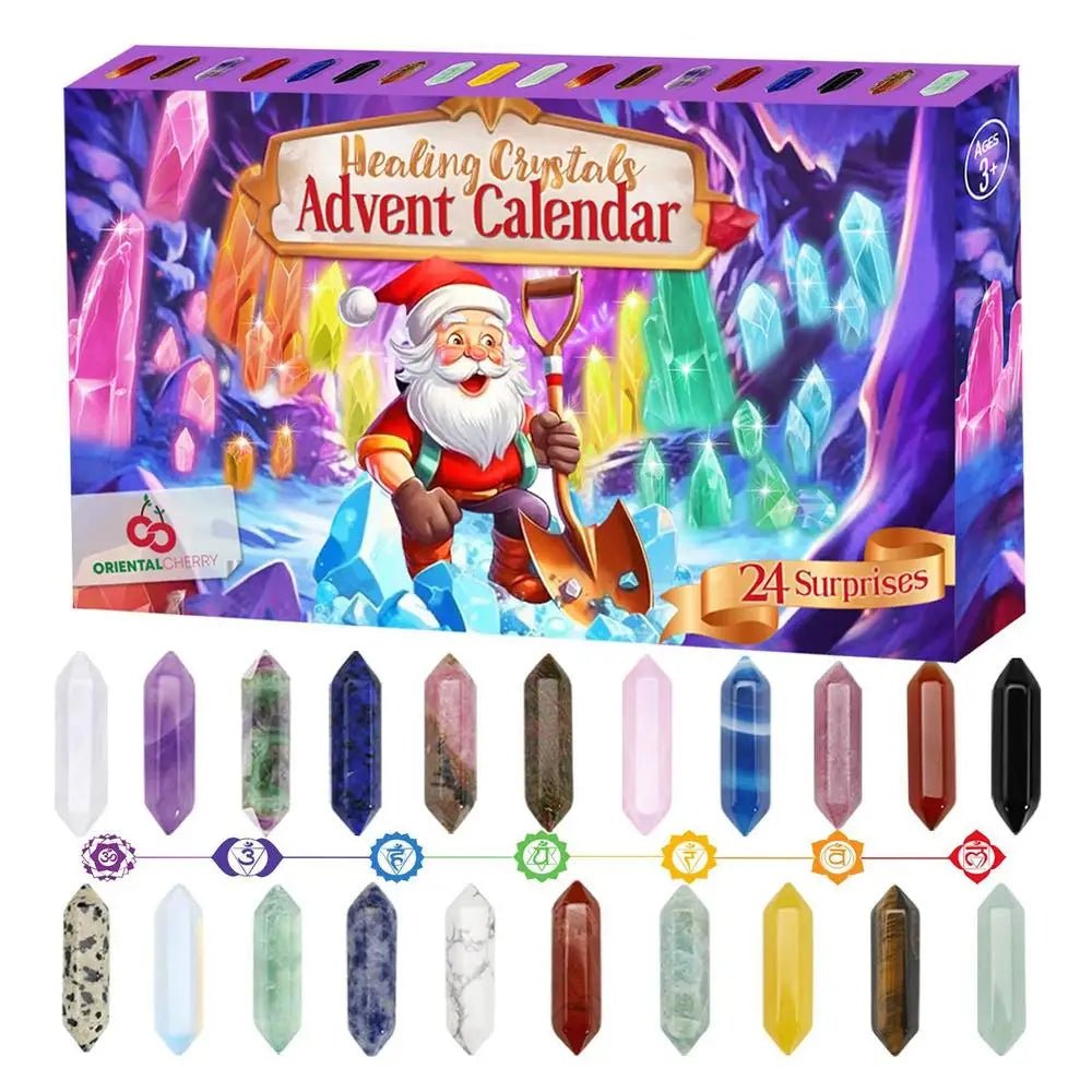 Crystal Advent Calendar 2026 – 24 Unique Crystals for a Magical Countdown to Christmas