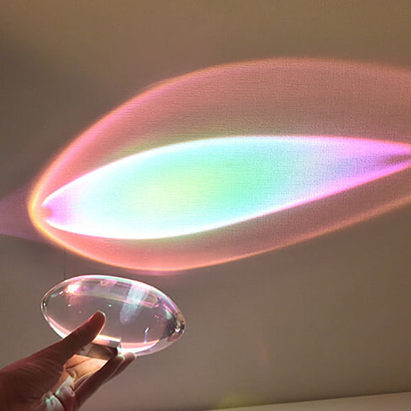 Crystal Projection Table Lamp - Modern USB Powered Accent Light - Colorful + Remote Control - Image 3