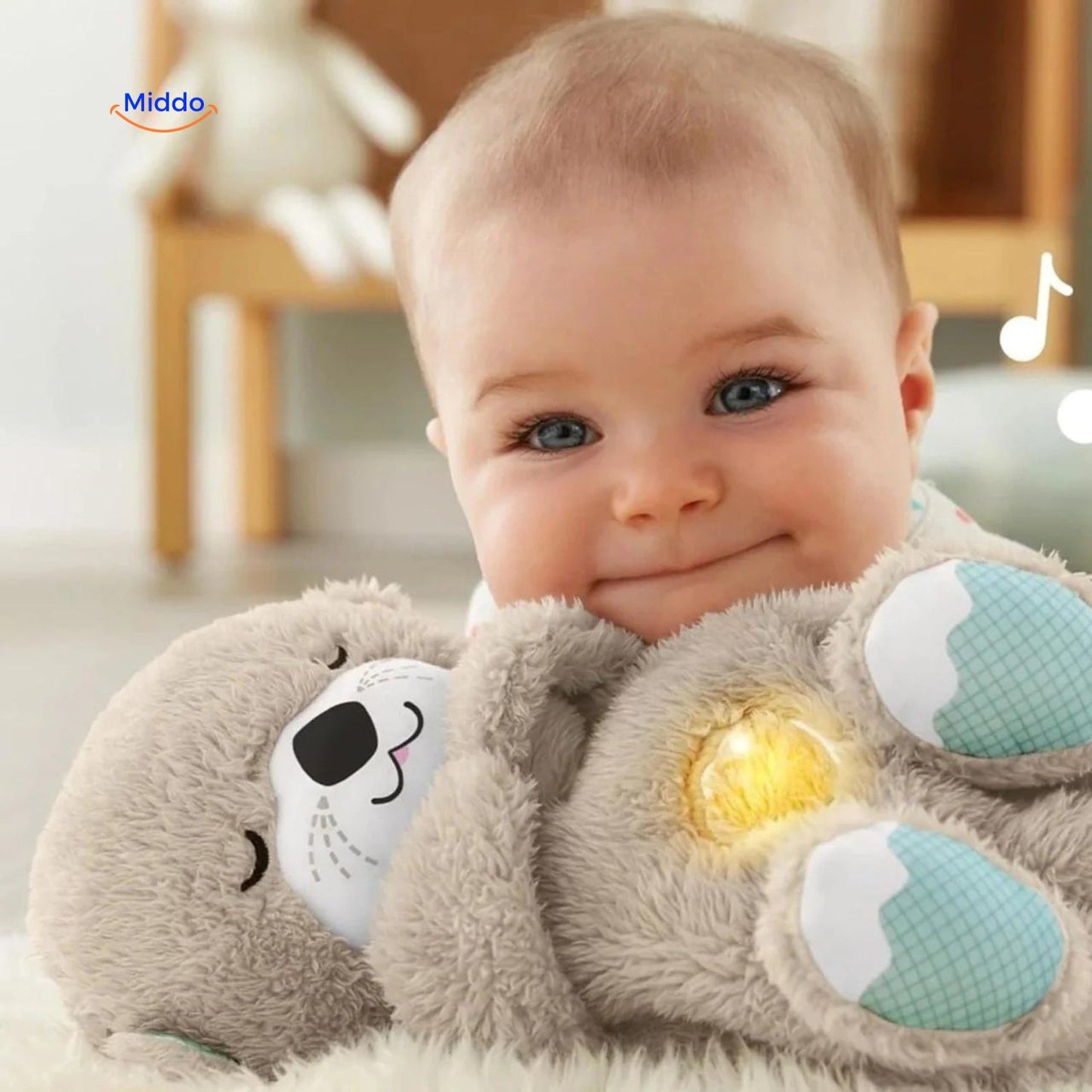 CuddleBuddy Baby Plush Cuddly Toy - Comfort and Calm for Your Baby or Toddler