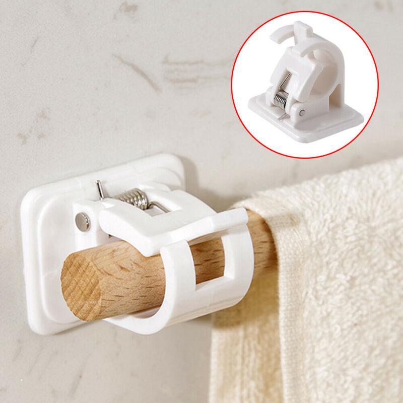 Curtain Rod Holders No Drilling | Self-Adhesive & Adjustable | Strong Hold | StickRod