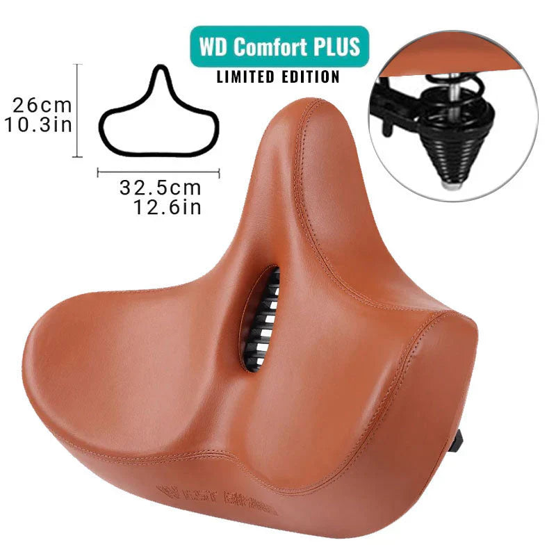 CyclePad - Comfortable Bike Saddle | Extra Wide Seat