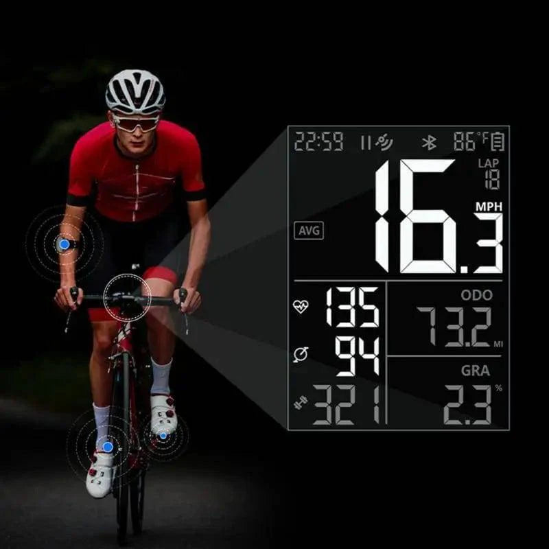 Cycplus M2 Wireless GPS Bicycle Computer