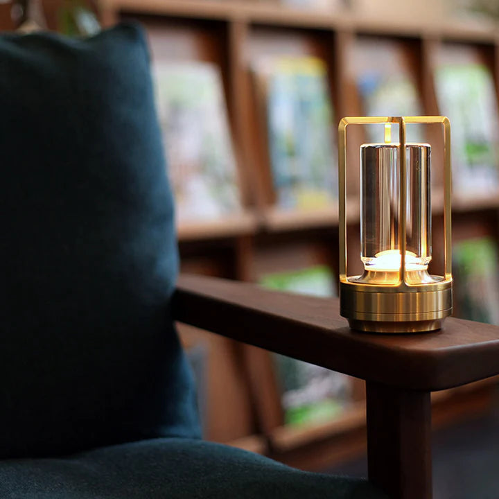 Cylinder LED Table Lamp - Wireless - Modern Style - Acrylic & ABS - Image 3