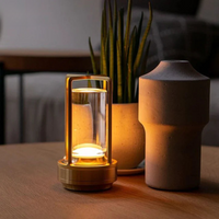 Cylinder LED Table Lamp - Wireless - Modern Style - Acrylic & ABS