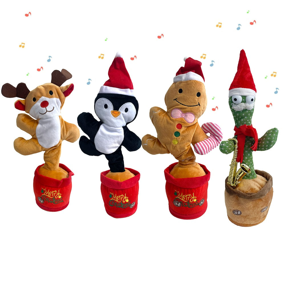 Dancing & Singing Cactus and Other Fun Models with 120 Songs (Can Also Repeat What You Say)