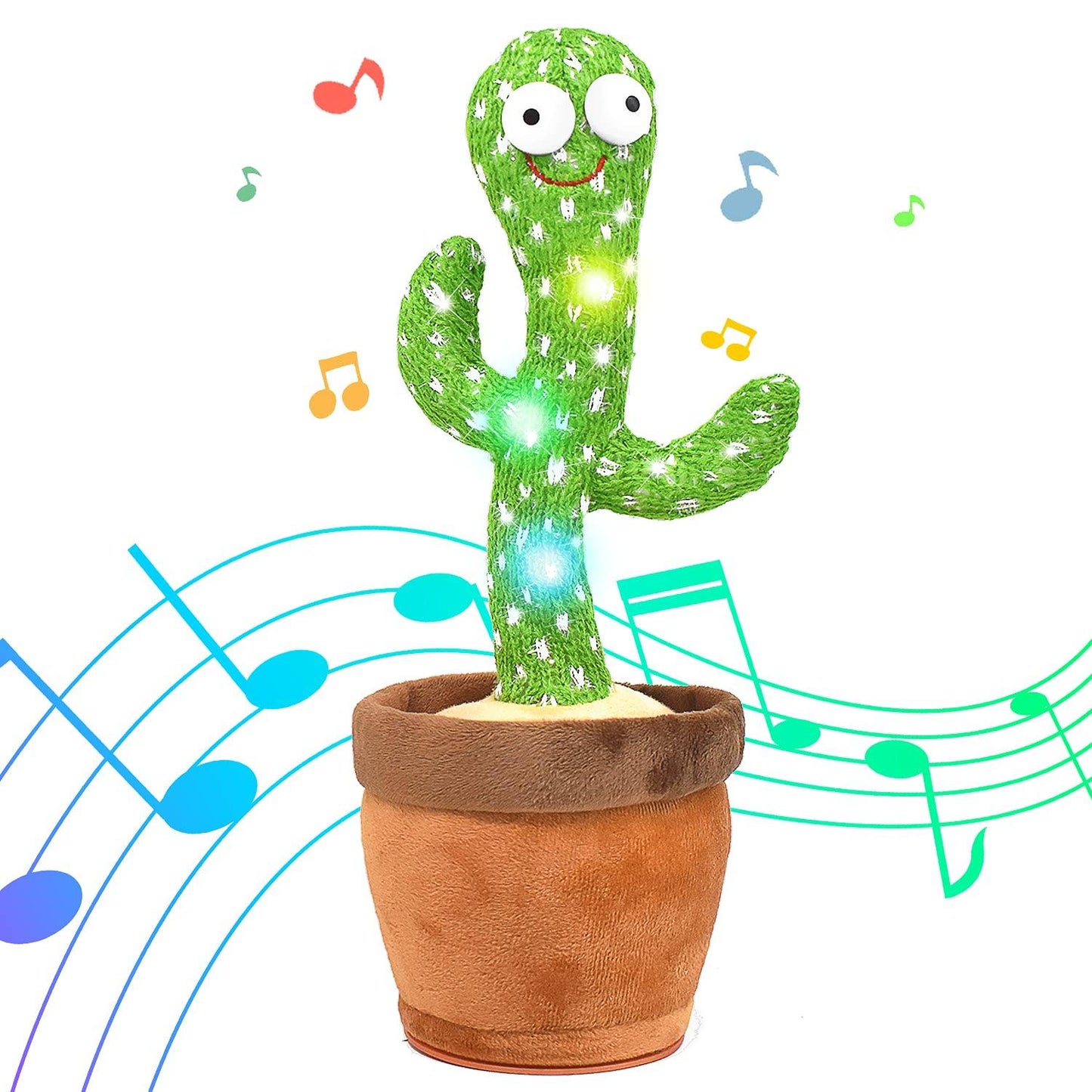 Dancing & Singing Cactus with 120 Songs (Can Also Repeat What You Say)