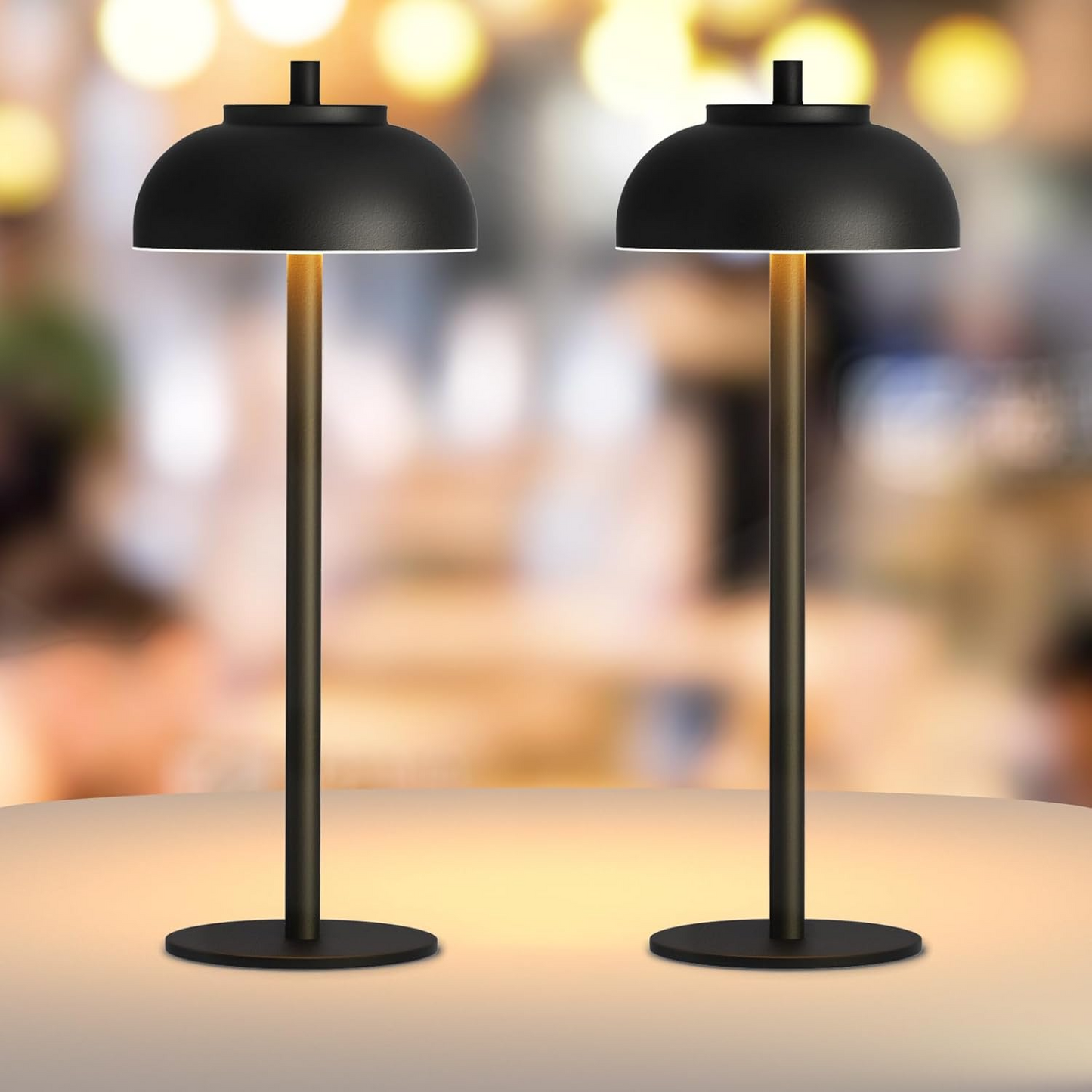 DazzleLite Table Lamp - Wireless Touch Control - Minimalist Design - Image 6
