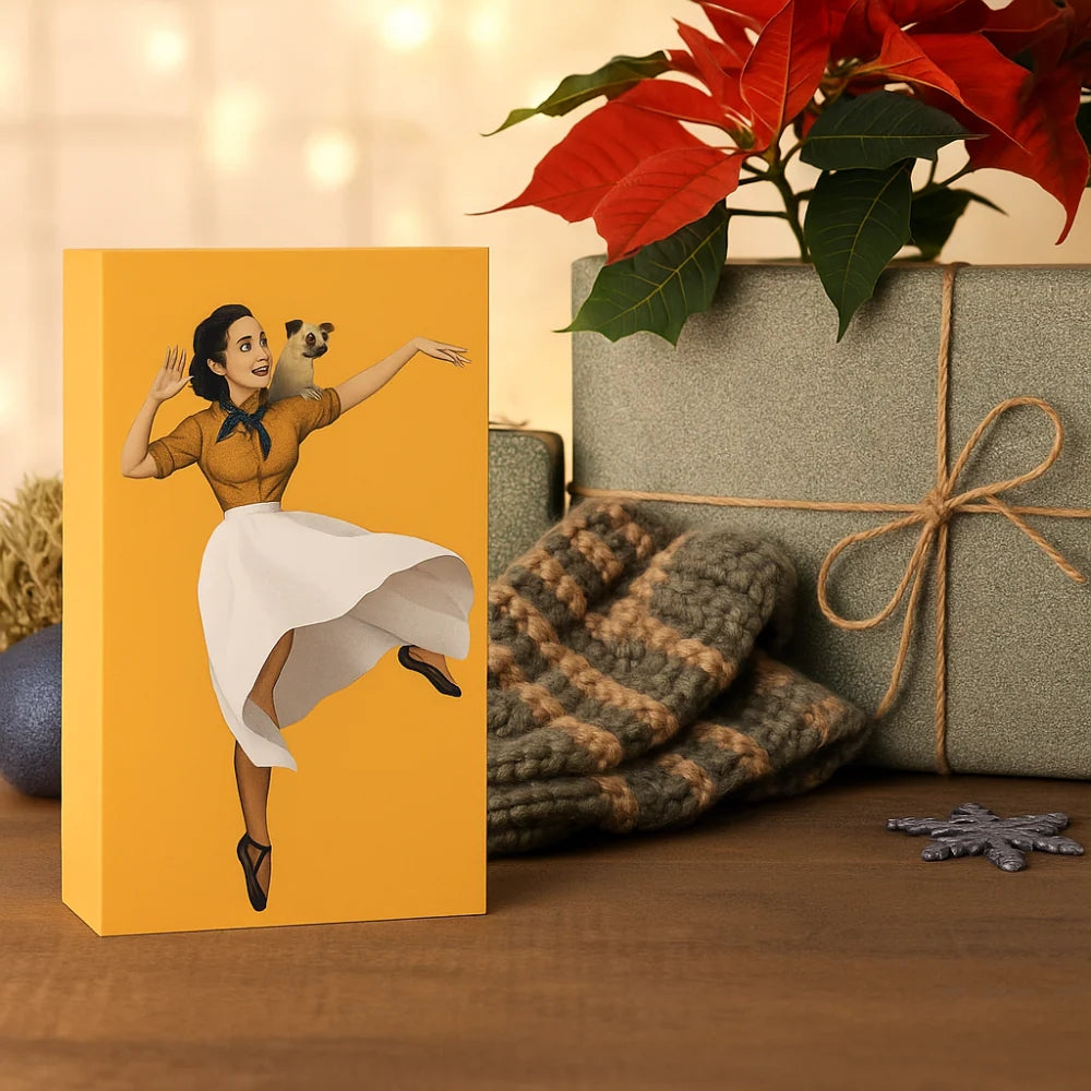 Decorative Tissue Box Cover - Novelty Dancer Design - Fun Home & Office Decor - Image 3