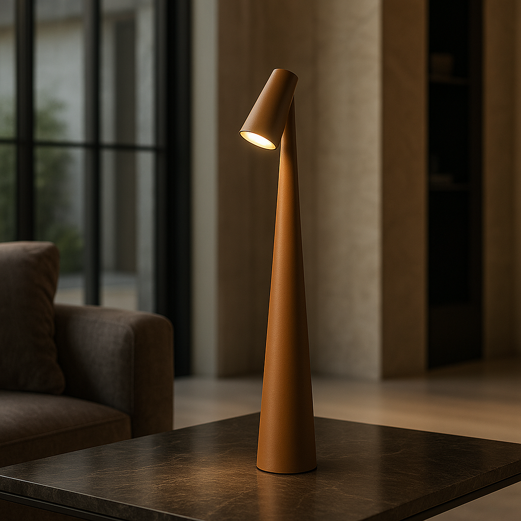 Dimmable Cordless LED Table Lamp - Modern Bedside Night Light - Elegant Design - Image 7