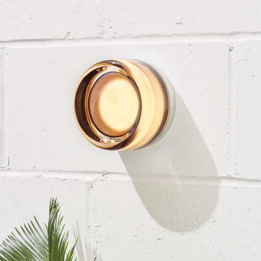 Dimple Glass Wall Lamp - Modern LED Fixture - Image 1