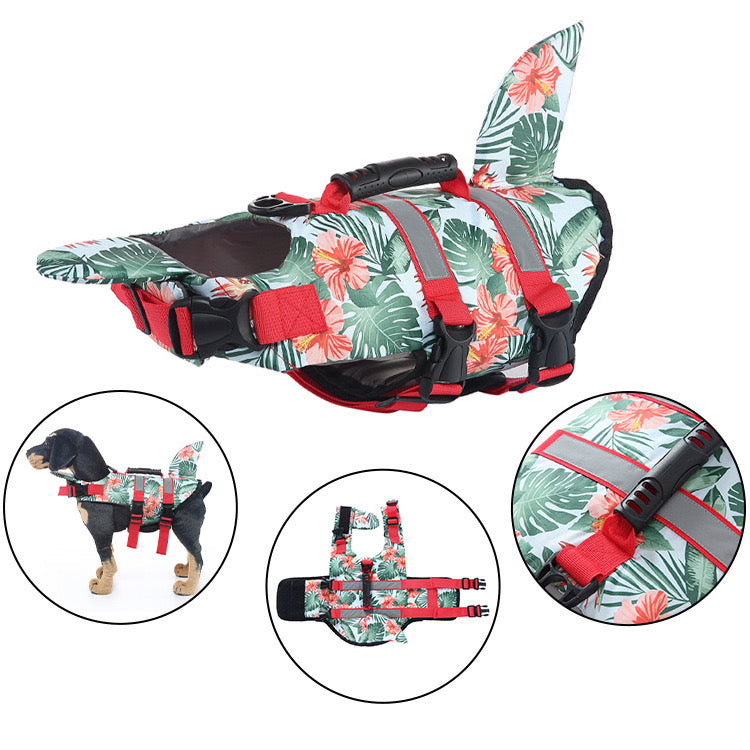 Dog Life Vest for Swimming & Water Safety - Multiple Animal Designs