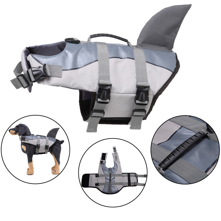 Dog Life Vest for Swimming & Water Safety - Multiple Animal Designs
