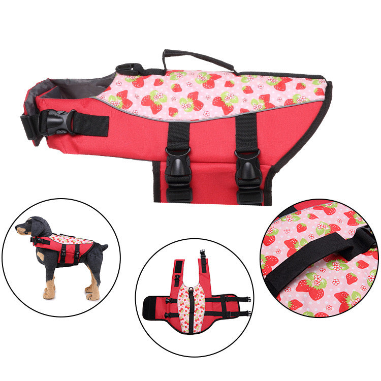 Dog Life Vest for Swimming & Water Safety - Multiple Animal Designs