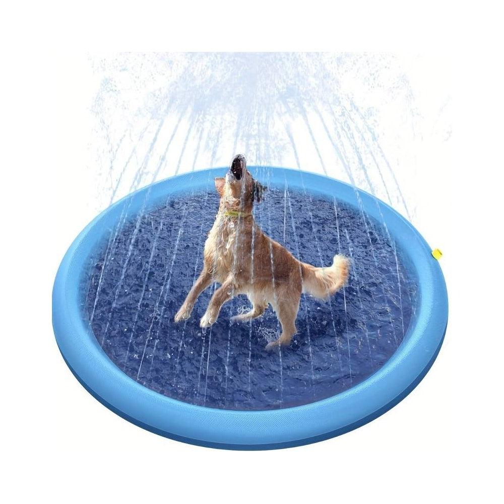 Dog Pool with Water Sprinkler (Available in Sizes for Large and Small Dogs)