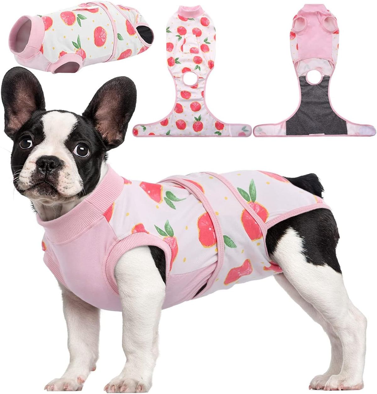 Dog Recovery Suit — Soft Fabric Postoperative Healing Garment