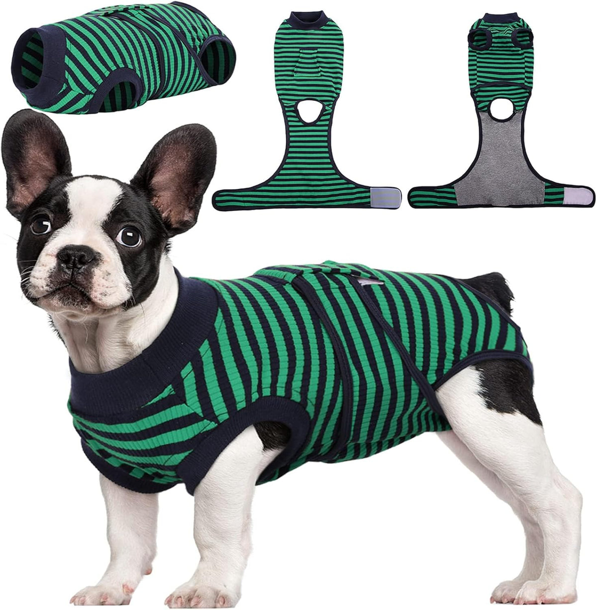 Dog Recovery Suit — Soft Fabric Postoperative Healing Garment