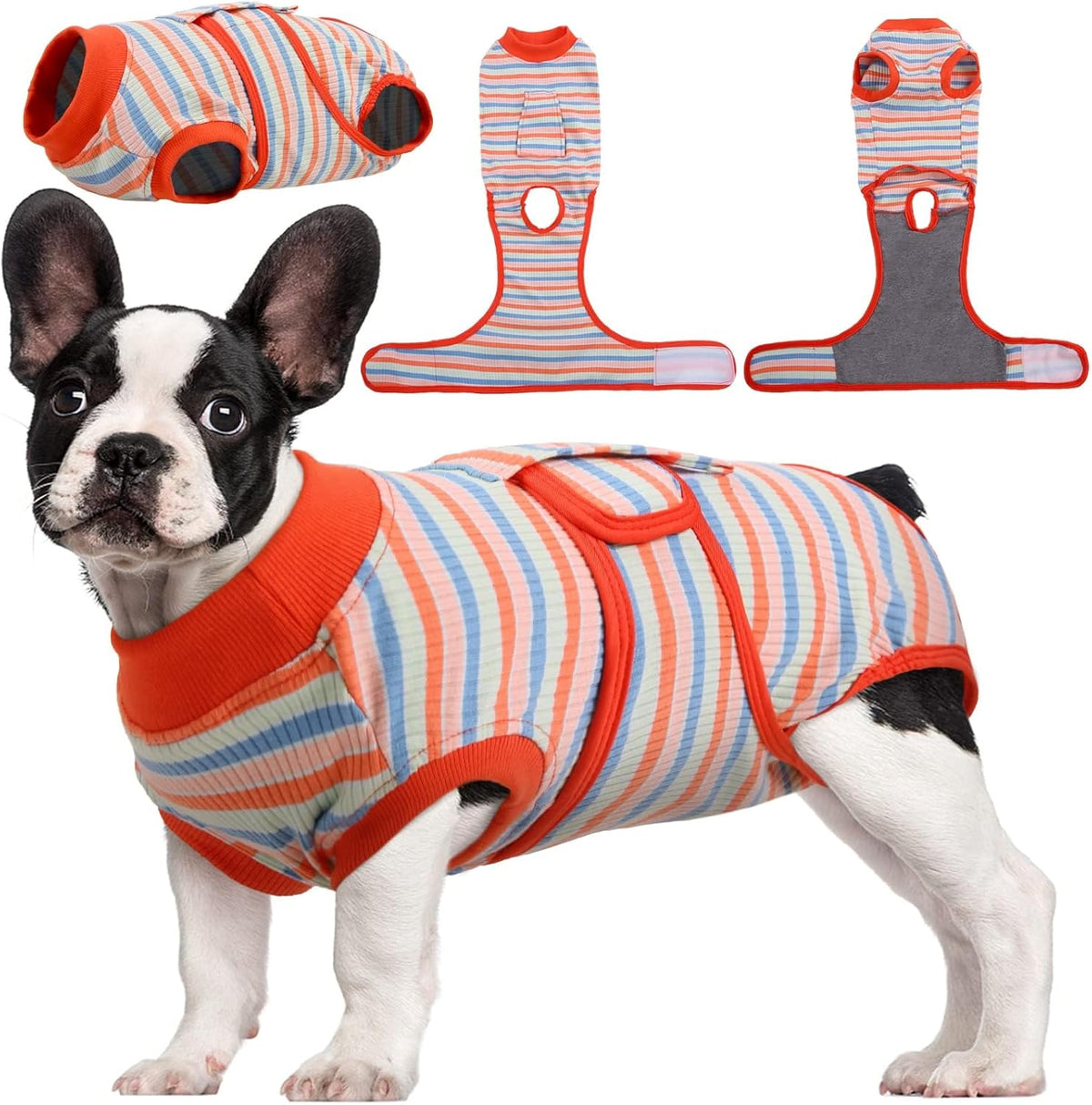 Dog Recovery Suit — Soft Fabric Postoperative Healing Garment