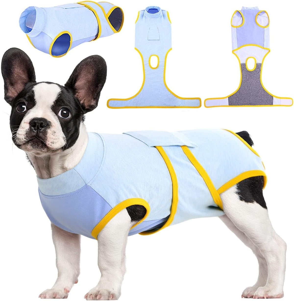 Dog Recovery Suit — Soft Fabric Postoperative Healing Garment