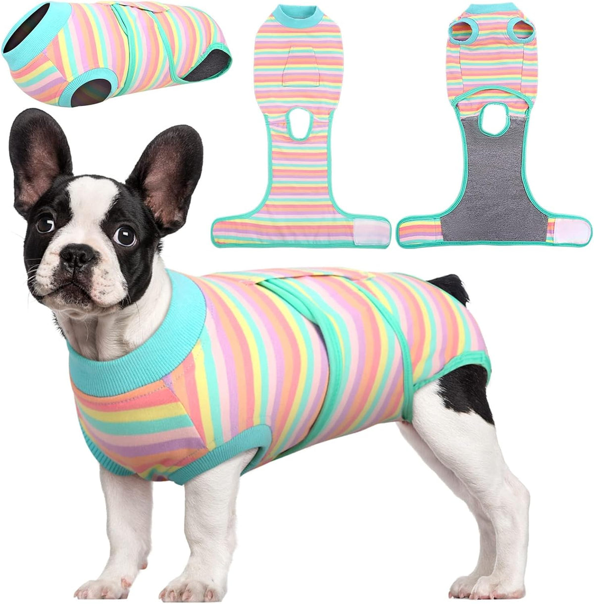 Dog Recovery Suit — Soft Fabric Postoperative Healing Garment