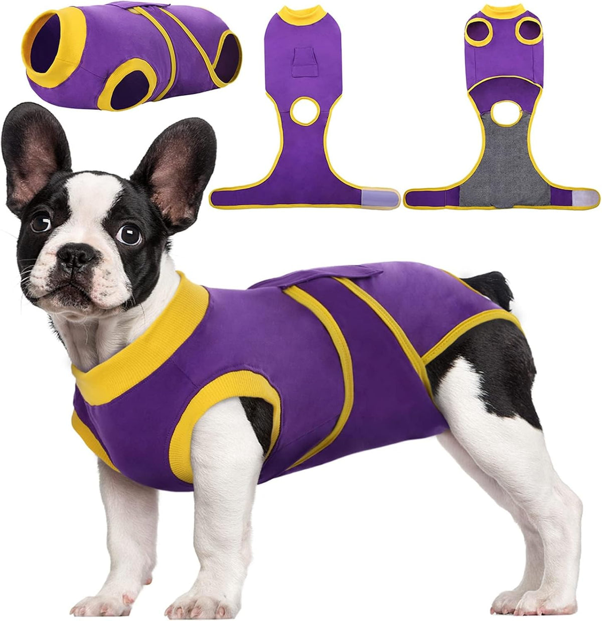 Dog Recovery Suit — Soft Fabric Postoperative Healing Garment