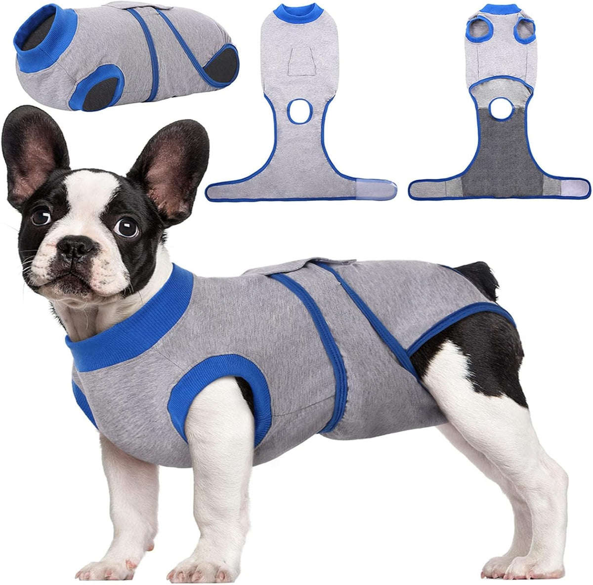 Dog Recovery Suit — Soft Fabric Postoperative Healing Garment