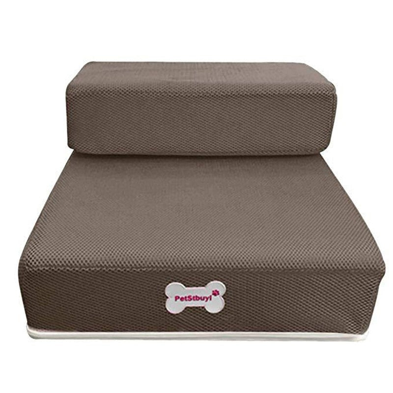Dog Steps (2 Tiers) - Easily Help Your Little One Get onto the Couch