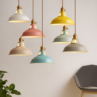 Dome Pendant Light - Iron - Industrial Style - 1-Light LED
