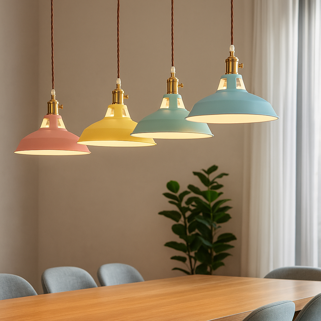 Dome Pendant Light - Iron - Industrial Style - 1-Light LED - Image 3