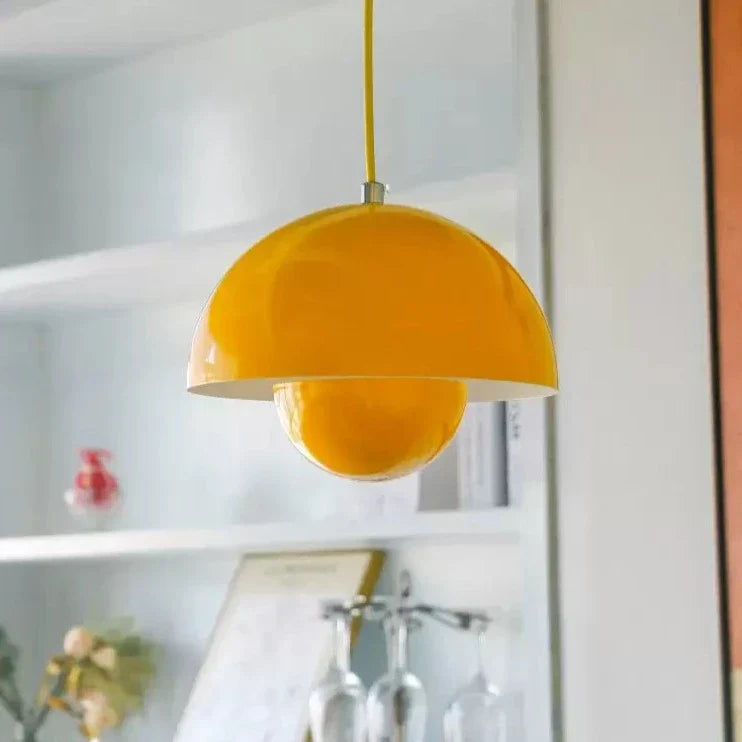 Dome Pendant Light - Metal Adjustable Suspension - Scandinavian Style - Image 7