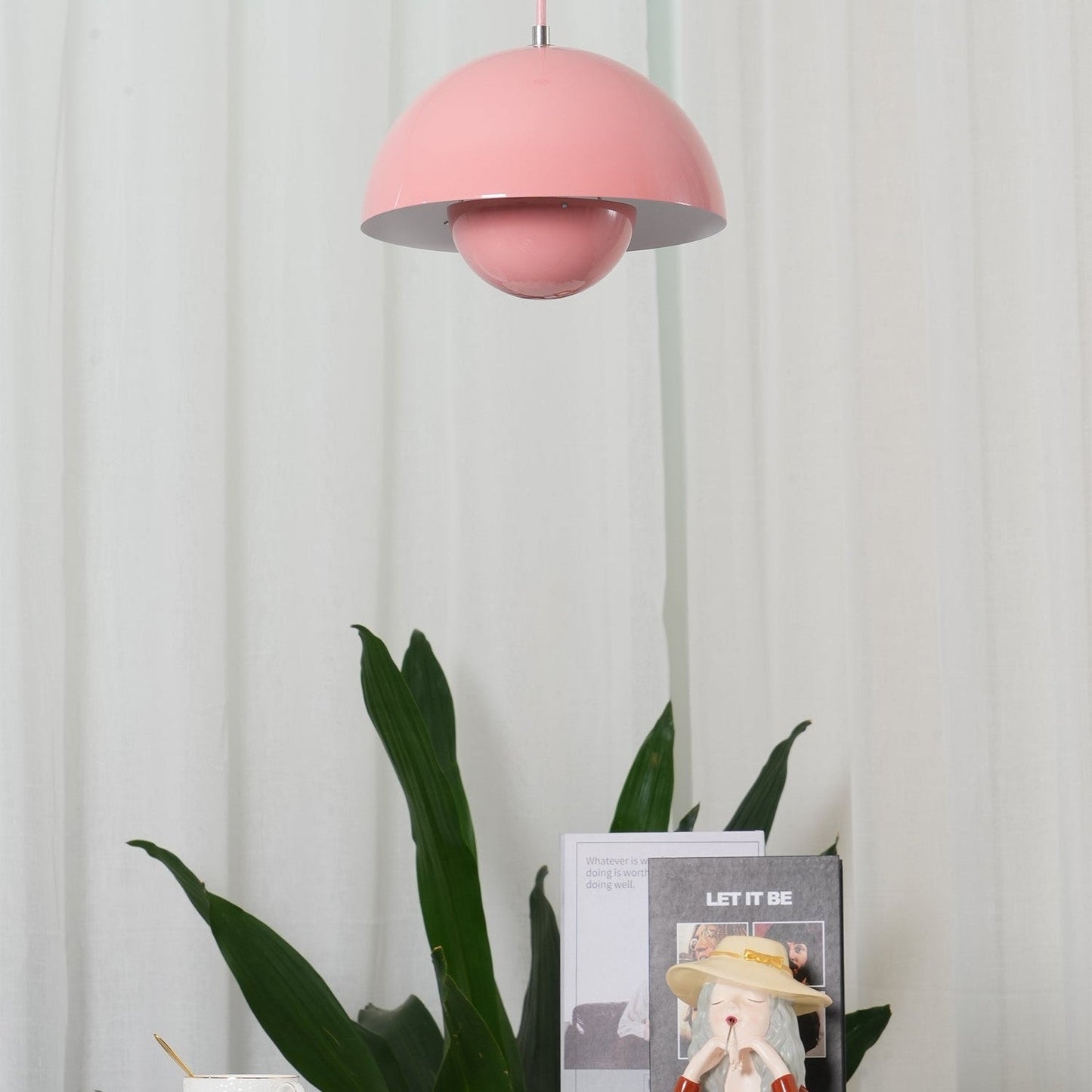 Dome Pendant Light - Metal Adjustable Suspension - Scandinavian Style - Image 8