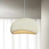Dome Pendant Light - Modern Style - Textured HIPS Material - Single Light