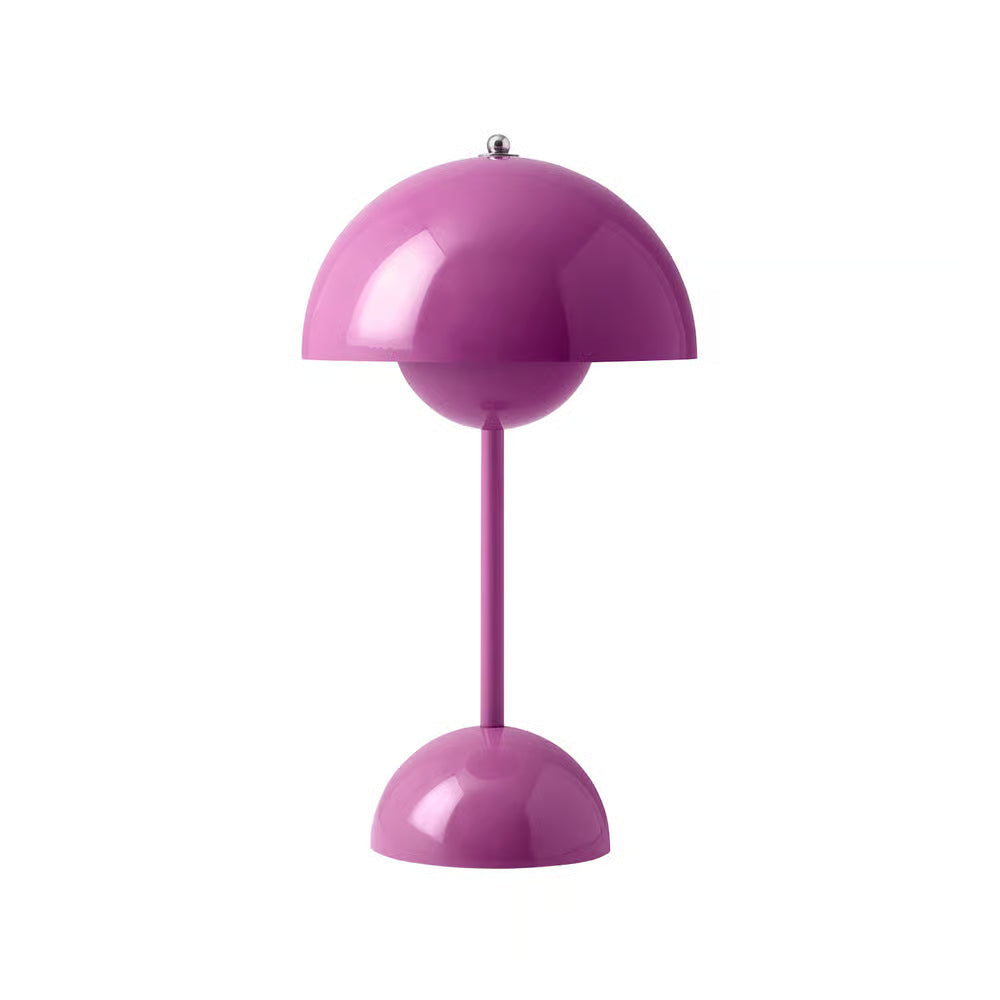 Dome Table Lamp - Iron & Acrylic - Modern Wireless LED Accent Light - Image 15