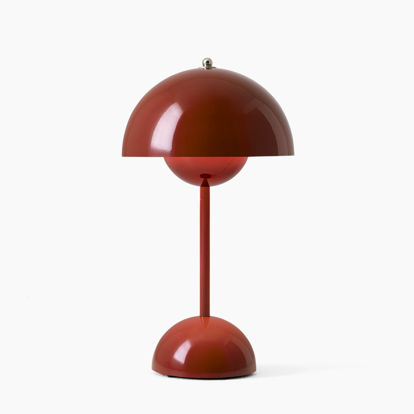 Dome Table Lamp - Iron & Acrylic - Modern Wireless LED Accent Light - Image 9