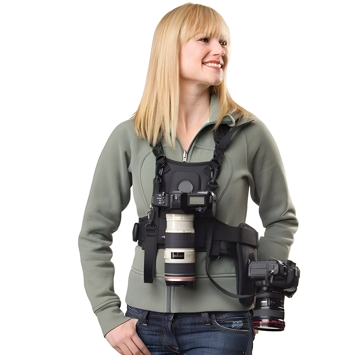 Dual Camera Harness - Quick Access, Lightweight & Breathable