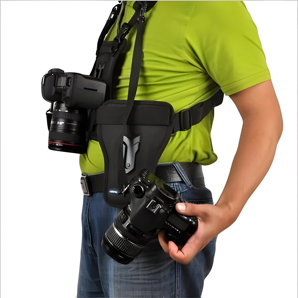 Dual Camera Harness - Quick Access, Lightweight & Breathable
