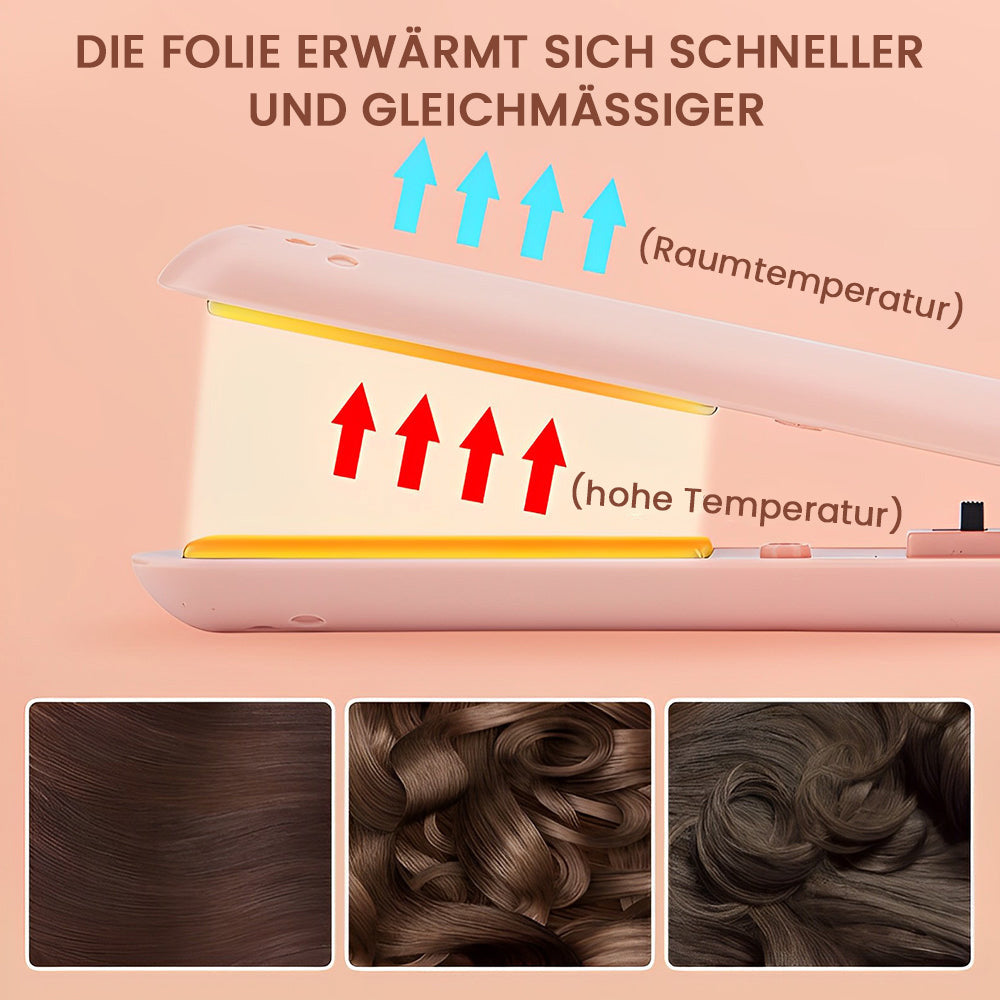 Dual-Purpose Mini Curling Iron
