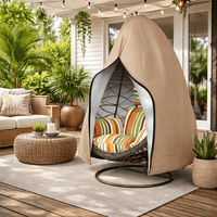 Durable Waterproof Egg Chair Cover – UV Protection and Windproof, 210D Oxford Polyester, 115×190 cm or 230×200 cm