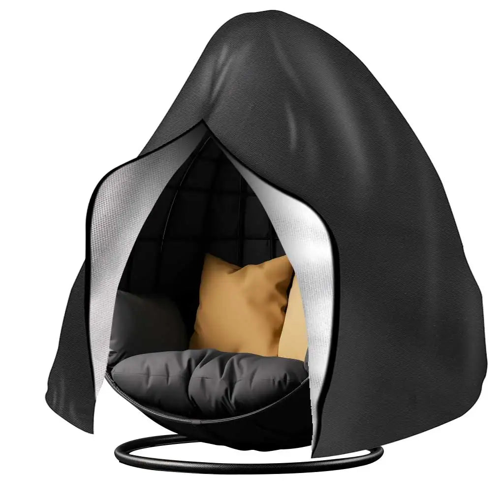 Durable Waterproof Egg Chair Cover – UV Protection and Windproof, 210D Oxford Polyester, 115×190 cm or 230×200 cm