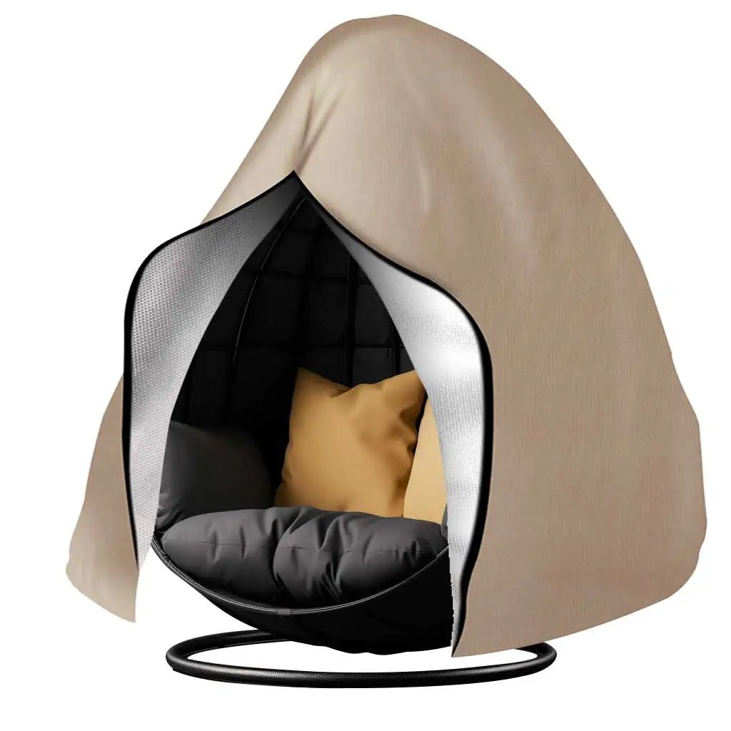 Durable Waterproof Egg Chair Cover – UV Protection and Windproof, 210D Oxford Polyester, 115×190 cm or 230×200 cm