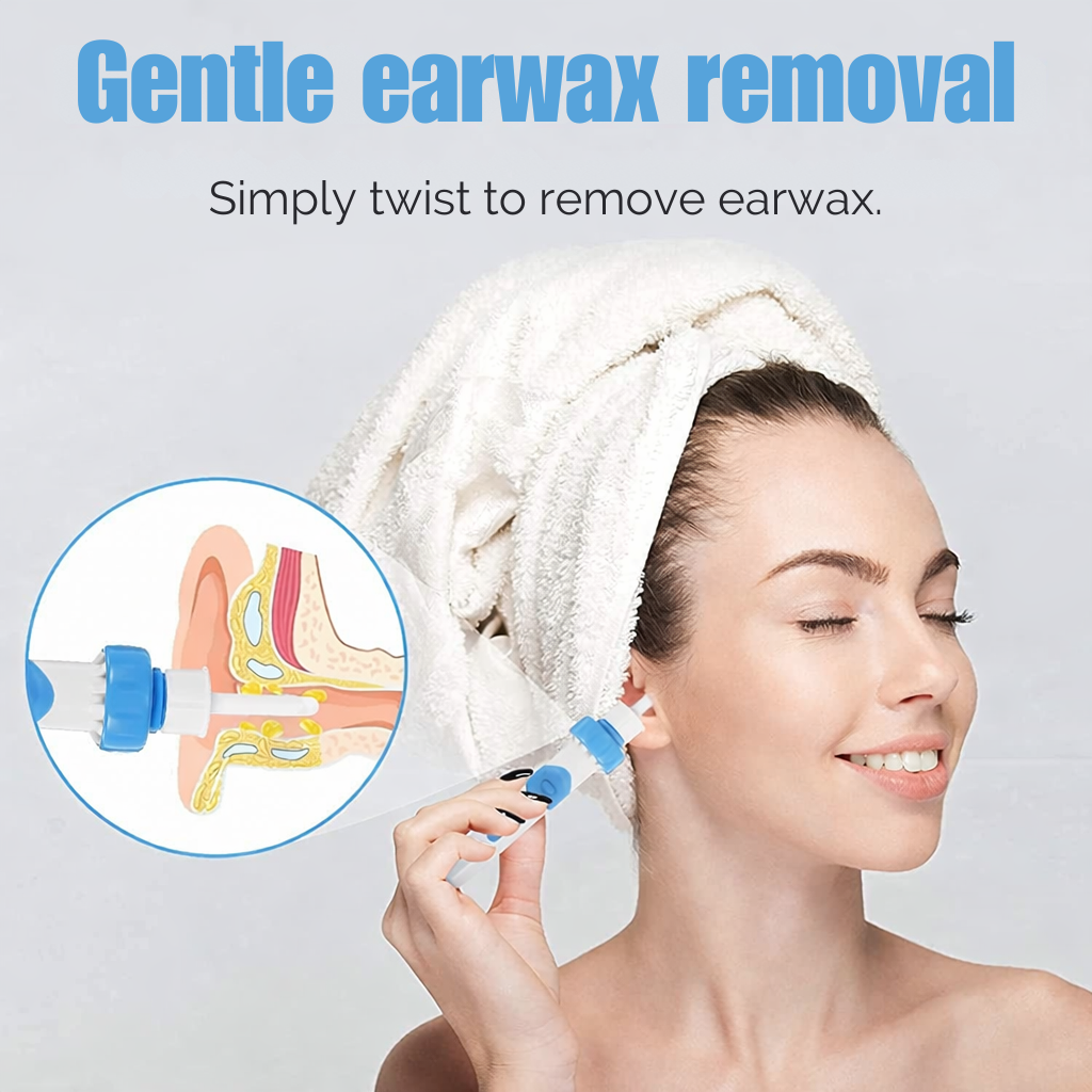 Ear Cleaner | Gentle Vacuum System | Safe Soft Silicone Tip | EarVacuum